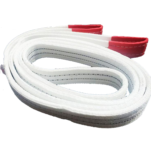 化工厂物品一般选用白色丙纶吊装带